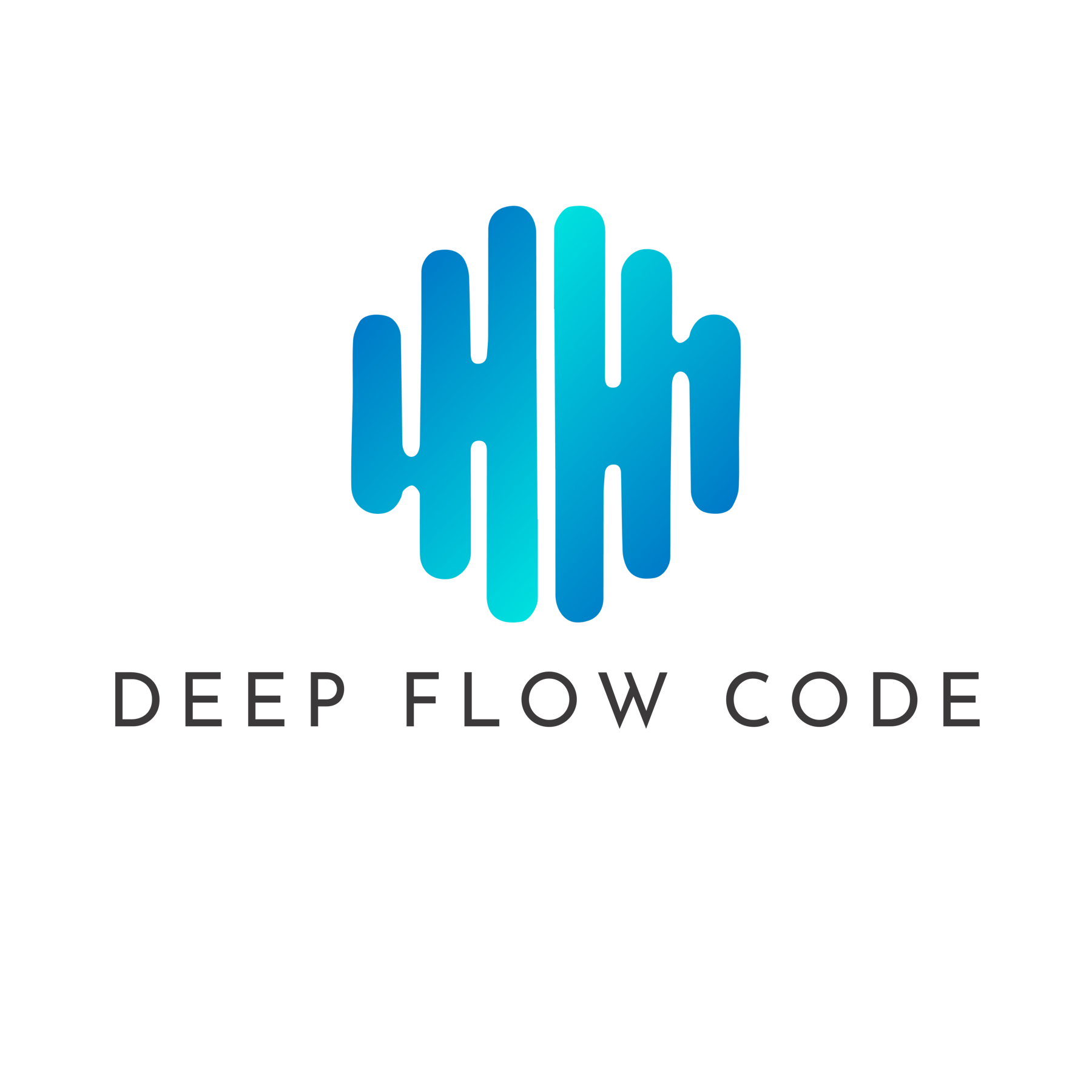 Deep Flow Code Logo